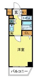 スカイコート蒲田第6の物件間取画像